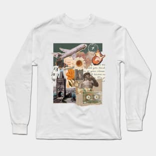 Vintage Scrapbook Long Sleeve T-Shirt